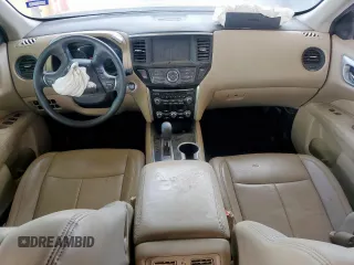 2017 Nissan Pathfinder S with VIN 5N1DR2MN7HC672605, listed as a Copart auction lot 57998845 with 105,434 mi miles and Clean title. Bid and sale history available at DreamBid. Image 8.