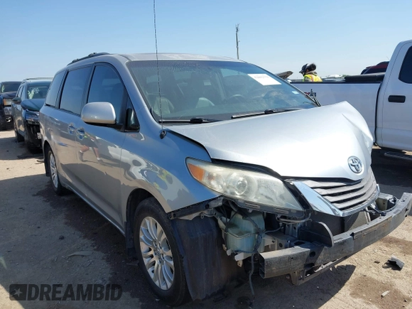 2011 Toyota Sienna XLE AAS with VIN 5TDYK3DC2BS048831, listed as a IAAI auction lot 42002556 with 231,906 mi miles and . Bid and sale history available at DreamBid. Image 1.