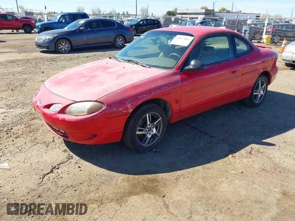 2001 Ford Escort ZX2 with VIN 3FAFP11381R123590, listed as a IAAI auction lot 41877802 with 190,747 mi miles. Bid and sale history available at carsss.com. Image 2.