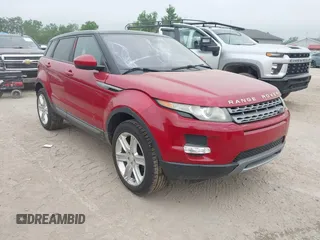 2014 Land Rover Range Rover Evoque Pure Plus with VIN SALVP2BG0EH934586, listed as a IAAI auction lot 42406258 with 127,971 mi miles and . Bid and sale history available at DreamBid. Image 1.