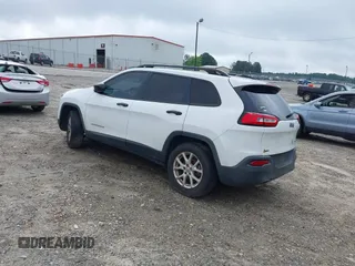 2016 Jeep Cherokee Sport with VIN 1C4PJLAB6GW190729, listed as a IAAI auction lot 42493948 with 164,613 mi miles and . Bid and sale history available at DreamBid. Image 3.