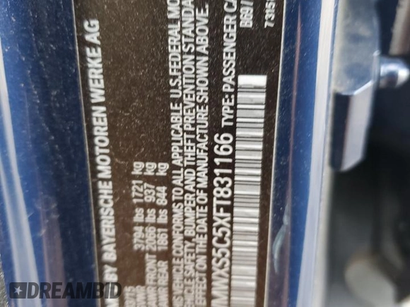 2015 MINI Hardtop 4 Door z VIN WMWXS5C5XFT831166, wystawiony jako Copart lot #78248204 z przebiegiem 69 459 mil mil oraz Szkoda całkowita • Salvage title. Historia ofert i sprzedaży dostępna na DreamBid. Obrazek 12.