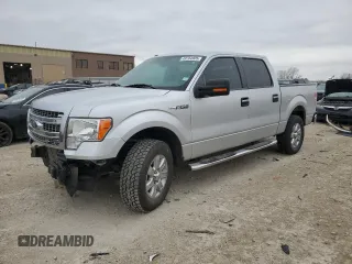 2014 Ford F-150 XL with VIN 1FTFW1EF8EFA84973, listed as a Copart auction lot 49784905 with 128,109 mi miles and Salvage Title. Bid and sale history available at carsss.com. Image 1.