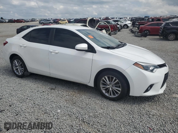 2014 Toyota Corolla L with VIN 2T1BURHE7EC112339, listed as a Copart auction lot 59408665 with Not provided miles and Salvage title. Bid and sale history available at DreamBid. Image 4.