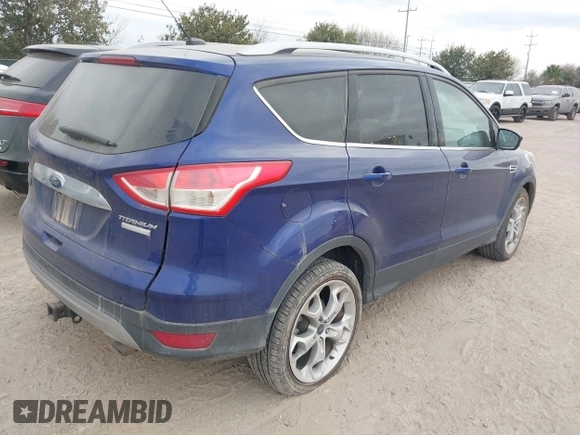 2016 Ford Escape Titanium with VIN 1FMCU0J97GUB96726, listed as a IAAI auction lot 41322229 with 119,237 mi miles. Bid and sale history available at carsss.com. Image 4.