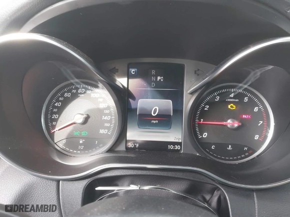 2018 Mercedes-Benz C-Class C 300 with VIN 55SWF4KB7JU249668, listed as a IAAI auction lot 41397270 with 201,391 mi miles. Bid and sale history available at carsss.com. Image 7.