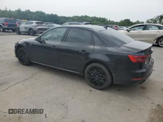 2017 Audi A4 Premium with VIN WAUDNAF40HN050153, listed as a Copart auction lot 60552645 with 117,318 mi miles and Salvage title. Bid and sale history available at DreamBid. Image 2.
