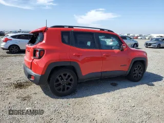 2018 Jeep Renegade Latitude with VIN ZACCJABB4JPJ46537, listed as a Copart auction lot 53843355 with 69,536 mi miles and Salvage title. Bid and sale history available at DreamBid. Image 3.