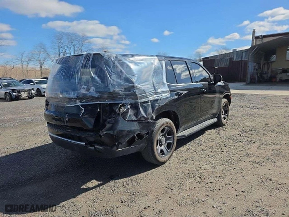 2022 Chevrolet Tahoe Commercial with VIN 1GNSKLED8NR178474, listed as a Copart auction lot 44544495 with 49,801 mi miles and Salvage Title. Bid and sale history available at carsss.com. Image 4.
