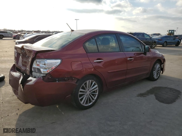 2012 Subaru Impreza Sedan 2.0i Limited with VIN JF1GJAH62CH028565, listed as a Copart auction lot 44630045 with 166,165 mi miles and Salvage Title. Bid and sale history available at carsss.com. Image 3.