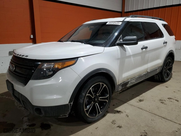 2013 Ford Utility Police Interceptor with VIN 1FM5K8AR4DGC17104, listed as a Copart auction lot 46058435 with 192,932 mi miles and Clean Title. Bid and sale history available at carsss.com. Image 1.