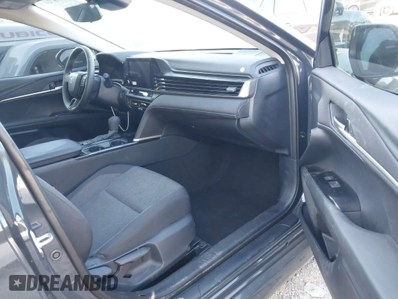 2025 Toyota Camry LE with VIN 4T1DAACK5SU008796, listed as a IAAI auction lot 41978714 with 20,225 mi miles and . Bid and sale history available at DreamBid. Image 5.