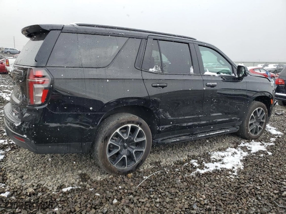 2023 Chevrolet Tahoe RST with VIN 1GNSKRKD1PR483504, listed as a Copart auction lot 80338504 with 15,090 mi miles and Salvage Title. Bid and sale history available at carsss.com. Image 3.