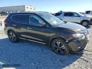 2017 Nissan Rogue SL with VIN JN8AT2MV0HW015317, listed as a Copart auction lot 49769655 with 106,429 mi miles and Salvage Title. Bid and sale history available at carsss.com. Image 4.