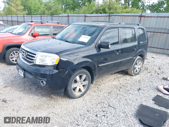 2013 Honda Pilot Touring with VIN 5FNYF3H93DB031630, listed as a IAAI auction lot 42237899 with 198,523 mi miles and . Bid and sale history available at DreamBid. Image 18.
