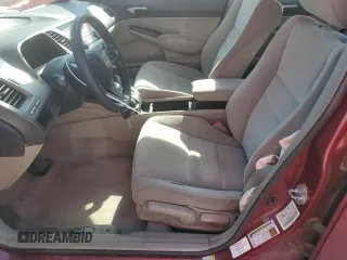 2011 Honda Civic LX with VIN 19XFA1F56BE026953, listed as a Copart auction lot 53395815 with 167,591 mi miles and Salvage Title. Bid and sale history available at DreamBid. Image 7.