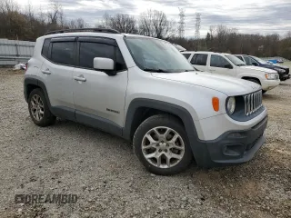 2015 Jeep Renegade Latitude with VIN ZACCJABT0FPC39008, listed as a Copart auction lot 48099965 with 153,312 mi miles and Clean Title. Bid and sale history available at carsss.com. Image 4.