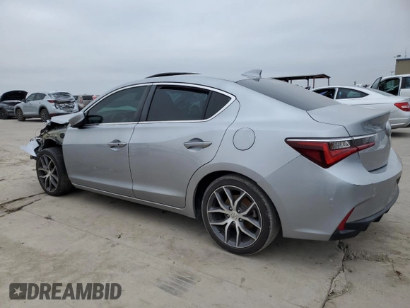 2022 Acura ILX Premium with VIN 19UDE2F71NA000868, listed as a Copart auction lot 79695344 with Not Provided miles and Salvage Title. Bid and sale history available at DreamBid. Image 2.