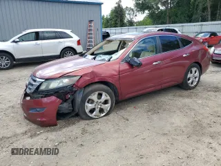2010 Honda Crosstour EX-L z VIN 5J6TF1H51AL011455, wystawiony jako Copart lot #55459135 z przebiegiem 167 178 mil mil oraz Nie do naprawy. Historia ofert i sprzedaży dostępna na DreamBid. Obrazek 1.