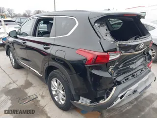 2019 Hyundai Santa Fe SE with VIN 5NMS2CAD2KH073055, listed as a IAAI auction lot 41429772 with 81,679 mi miles. Bid and sale history available at carsss.com. Image 3.
