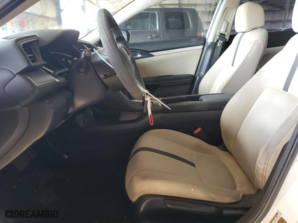 2016 Honda Civic Sedan EX with VIN 19XFC2F74GE064951, listed as a Copart auction lot 53853615 with 0 mi miles and Salvage Title. Bid and sale history available at carsss.com. Image 7.