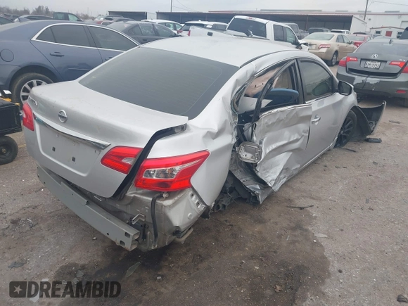 2019 Nissan Sentra S with VIN 3N1AB7AP2KY230735, listed as a IAAI auction lot 41265451 with 110,994 mi miles. Bid and sale history available at carsss.com. Image 4.