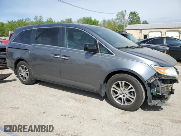 2012 Honda Odyssey EX с VIN 5FNRL5H40CB068355, выставлен на аукционе Copart как лот 54947705 с пробегом 160 430 миль миль и Списание • Salvage title. История ставок и продаж доступна на DreamBid. Изображение 4.