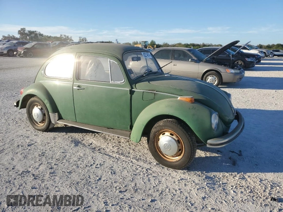 1971 Volkswagen Beetle with VIN 1113103120, listed as a Copart auction lot 82214914 with 94,919 mi miles and Salvage Title. Bid and sale history available at DreamBid. Image 4.