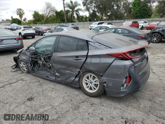2022 Toyota Prius LE with VIN JTDKAMFP4N3228719, listed as a Copart auction lot 53581015 with 36,200 mi miles and Salvage title. Bid and sale history available at DreamBid. Image 2.
