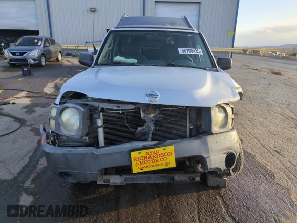 2004 Nissan Xterra XE with VIN 5N1ED28Y74C624586, listed as a Copart auction lot 50790435 with 146,575 mi miles and Salvage Title. Bid and sale history available at DreamBid. Image 5.