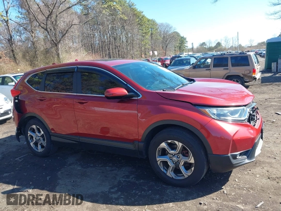 2018 Honda CR-V EX with VIN 2HKRW2H57JH604764, listed as a IAAI auction lot 41935099 with 156,459 mi miles and . Bid and sale history available at DreamBid. Image 13.