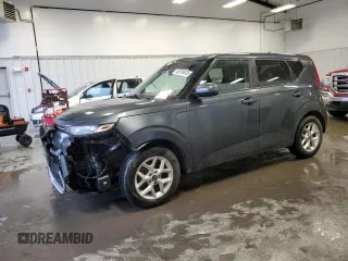 2020 Kia Soul LX with VIN KNDJ23AU2L7040531, listed as a Copart auction lot 49219475 with 79,457 mi miles and Salvage Title. Bid and sale history available at carsss.com. Image 1.