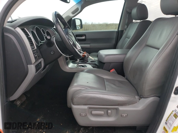 2017 Toyota Sequoia Limited with VIN 5TDJW5G11HS147693, listed as a Copart auction lot 48487305 with 163,857 mi miles and Salvage Title. Bid and sale history available at carsss.com. Image 7.