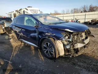 2022 Nissan Murano SV with VIN 5N1AZ2BSXNC124038, listed as a Copart auction lot 85097724 with 49,412 mi miles and Salvage Title. Bid and sale history available at carsss.com. Image 4.