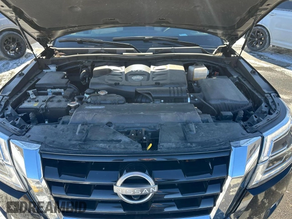 2023 Nissan Armada SL z VIN JN8AY2BA0P9401895, wystawiony jako Copart lot #46125965 z przebiegiem 60 906 mil mil oraz Czysty tytuł • Clean title. Historia ofert i sprzedaży dostępna na DreamBid. Obrazek 9.