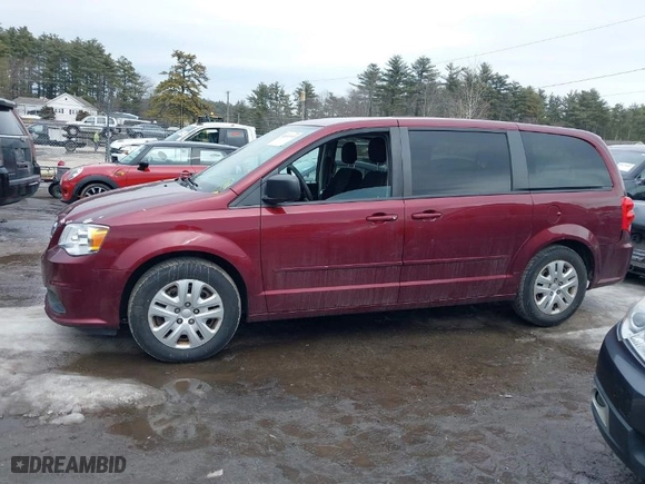2017 Dodge Grand Caravan SE with VIN 2C4RDGBG8HR793970, listed as a IAAI auction lot 41691933 with 107,055 mi miles. Bid and sale history available at carsss.com. Image 14.