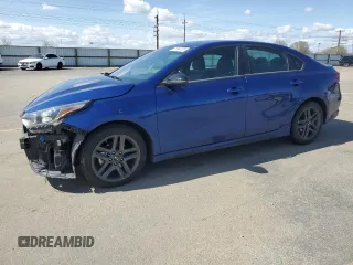 2021 Kia Forte GT-Line with VIN 3KPF34AD6ME359120, listed as a Copart auction lot 51684705 with 47,489 mi miles and Salvage title. Bid and sale history available at DreamBid. Image 1.