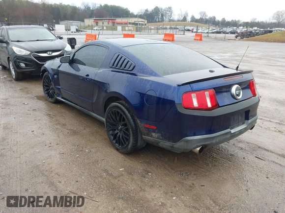2010 Ford Mustang GT with VIN 1ZVBP8CH0A5121729, listed as a IAAI auction lot 41531080 with 162,673 mi miles. Bid and sale history available at carsss.com. Image 3.