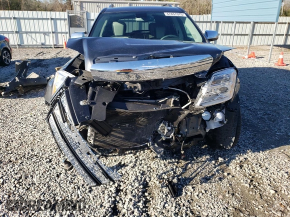 2011 GMC Terrain SLT-2 with VIN 2CTALWEC4B6234545, listed as a Copart auction lot 48584935 with 90,287 mi miles and Salvage Title. Bid and sale history available at carsss.com. Image 5.