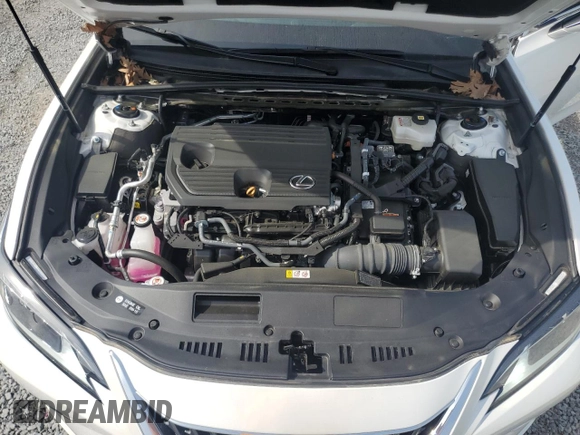2024 Lexus ES 300h with VIN 58ADA1C10RU043577, listed as a Copart auction lot 55344905 with 9,829 mi miles and Salvage title. Bid and sale history available at DreamBid. Image 11.