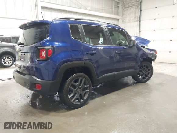 2021 Jeep Renegade Latitude with VIN ZACNJDBB8MPN35325, listed as a IAAI auction lot 42407352 with 41,306 mi miles and . Bid and sale history available at DreamBid. Image 4.