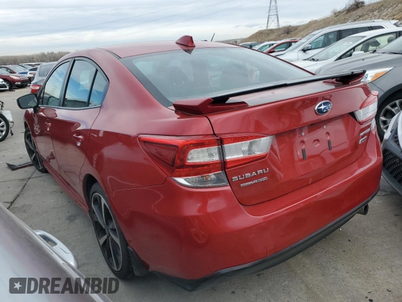 2020 Subaru Impreza Special Sports с VIN 4S3GKAL66L3603259, выставлен на аукционе Copart как лот 42655695 с пробегом Не указан миль и Списание • Salvage title. История ставок и продаж доступна на DreamBid. Изображение 2.