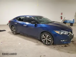 2017 Nissan Maxima SV with VIN 1N4AA6AP1HC423699, listed as a Copart auction lot 87212274 with 66,468 mi miles and Salvage Title. Bid and sale history available at carsss.com. Image 4.
