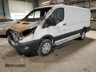 2021 Ford Transit Cargo with VIN 1FTBR1Y8XMKA57086, listed as a Copart auction lot 41870105 with Not Provided miles and Salvage Title. Bid and sale history available at carsss.com. Image 1.