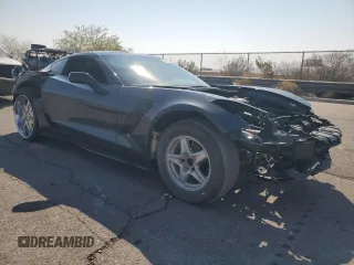 2019 Chevrolet Corvette Z06 3LZ with VIN 1G1YU2D66K5602899, listed as a Copart auction lot 70591644 with 0 mi miles and Salvage Title. Bid and sale history available at carsss.com. Image 4.