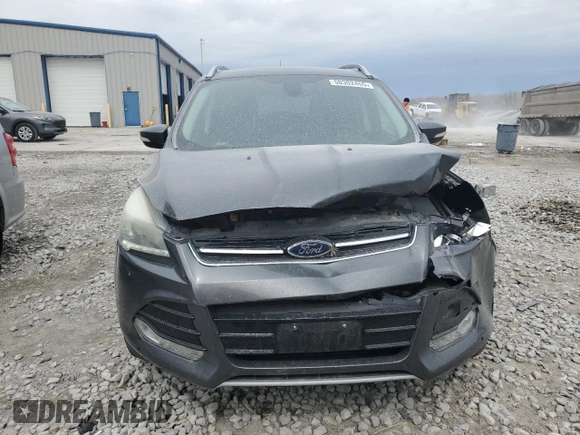 2015 Ford Escape Titanium with VIN 1FMCU9J90FUA52213, listed as a Copart auction lot 50302455 with 170,268 mi miles and Salvage Title. Bid and sale history available at carsss.com. Image 5.