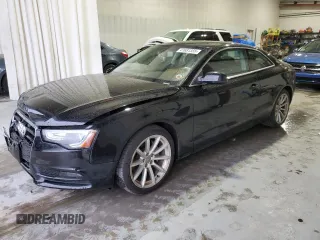 2015 Audi A5 Premium with VIN WAUCFAFR6FA017473, listed as a Copart auction lot 41681355 with 117,134 mi miles and Salvage Title. Bid and sale history available at carsss.com. Image 1.