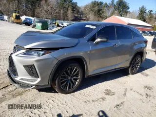 2020 Lexus RX with VIN 2T2SZMDA7LC228592, listed as a Copart auction lot 44182005 with 54,387 mi miles and Salvage Title. Bid and sale history available at carsss.com. Image 1.