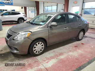 2012 Nissan Versa SV z VIN 3N1CN7AP9CL844342, wystawiony jako Copart lot #58189945 z przebiegiem 71 537 mil mil oraz Szkoda całkowita • Salvage title. Historia ofert i sprzedaży dostępna na DreamBid. Obrazek 1.