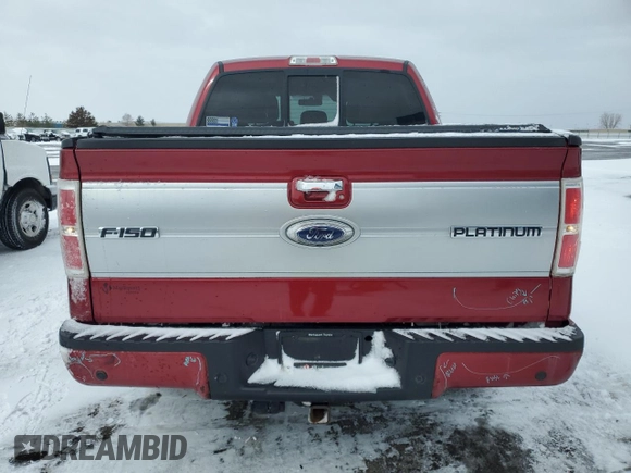 2013 Ford F-150 XL with VIN 1FTFW1EF8DFB67401, listed as a Copart auction lot 47782615 with 175,377 mi miles and Salvage Title. Bid and sale history available at carsss.com. Image 6.